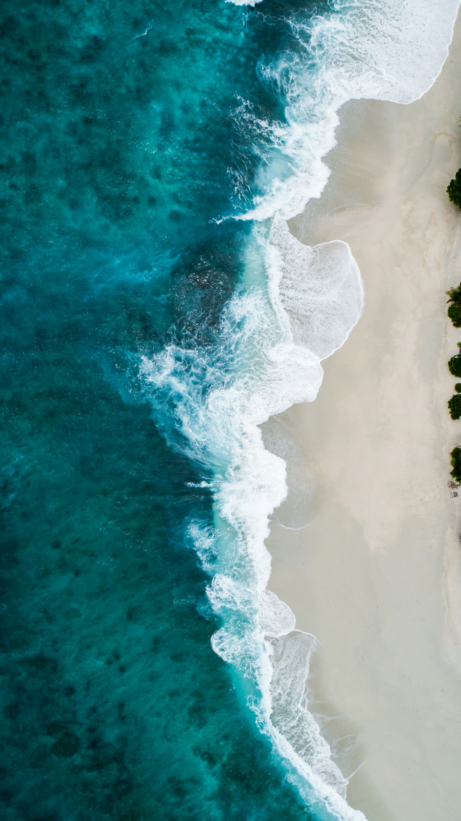 Clean blue ocean water at a Dubai beach — eco-friendly sustainable beach tourism