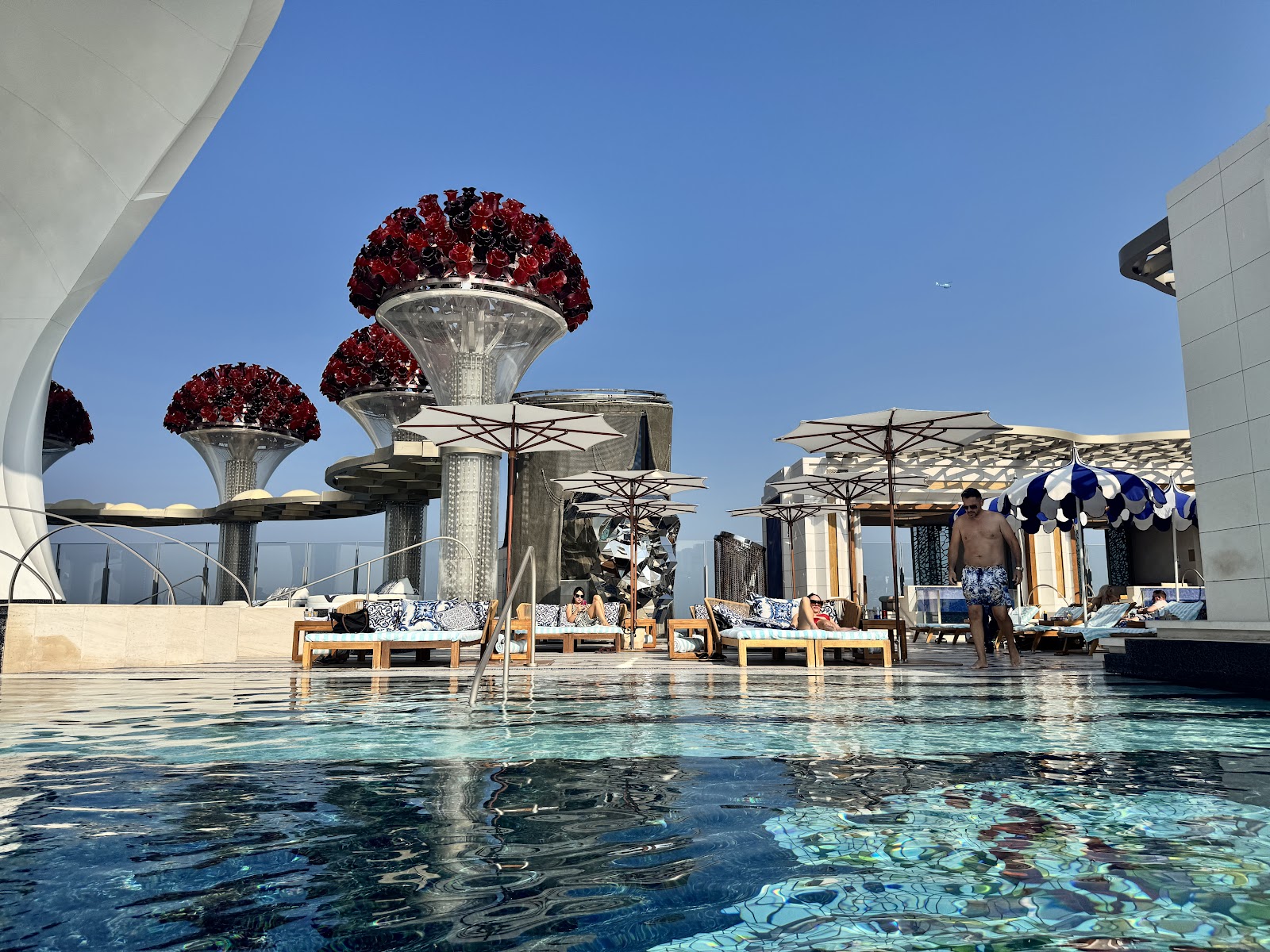 Cloud 22 Dubai — Cloud 22 — Infinity Pool with Palm Jumeirah Views