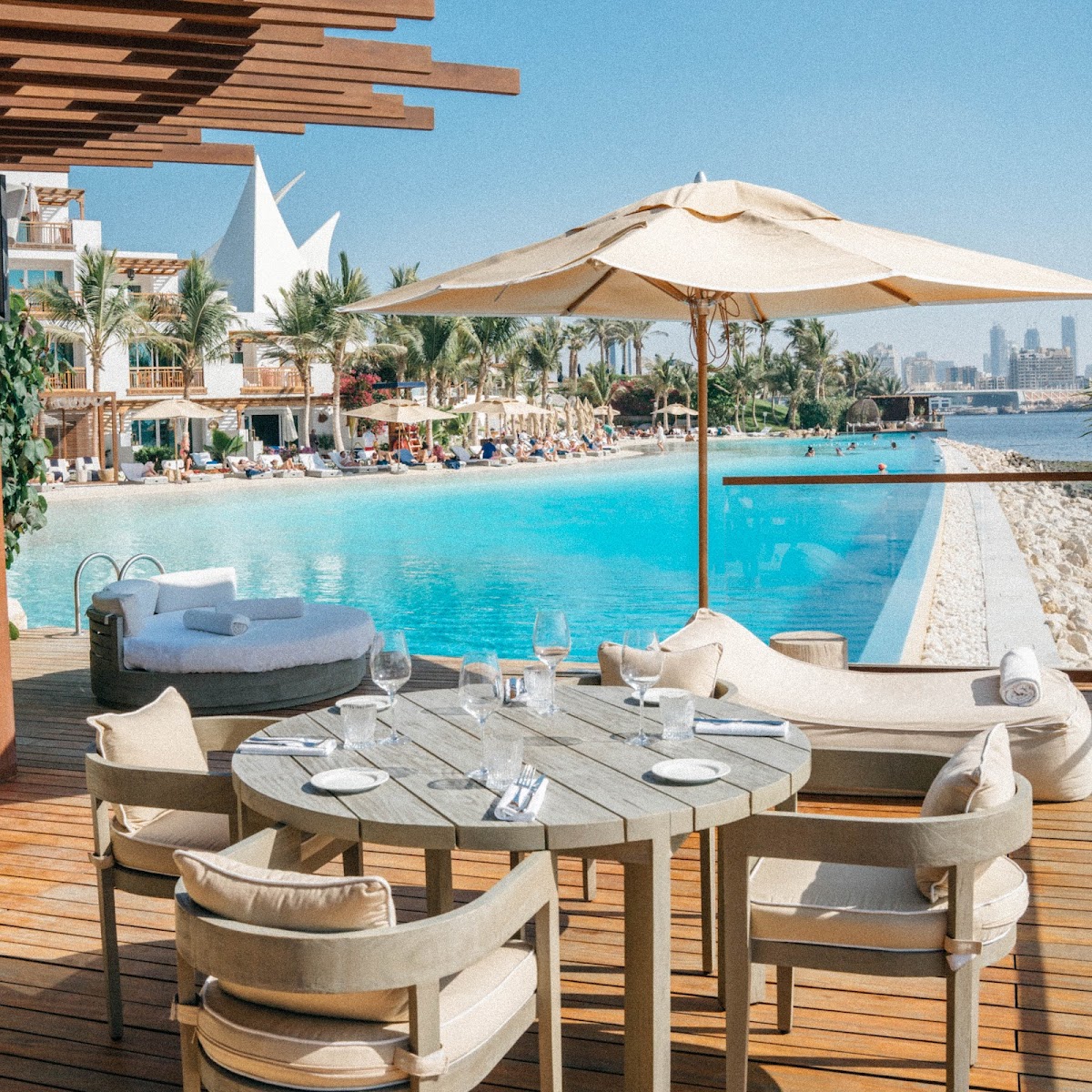 Cloud 22 Atlantis Royal Dubai — cabana with private plunge pool —